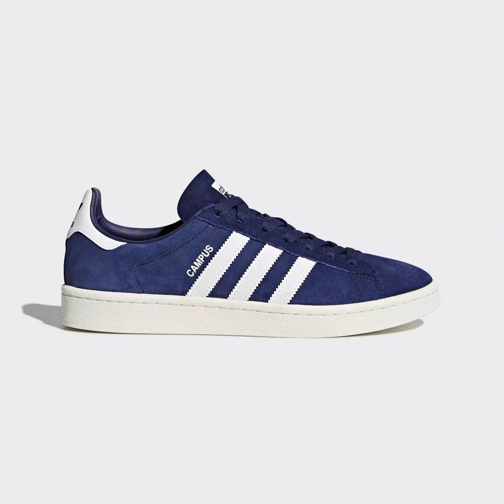Adidas Campus Tenis Azules Para Hombre (MX-74477)